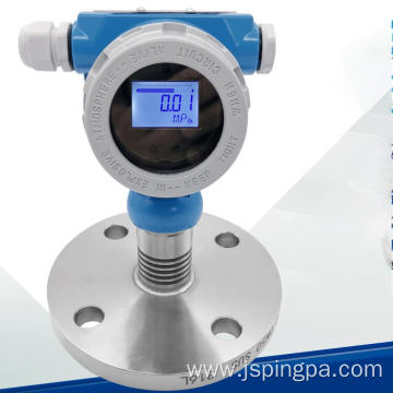 Single flange straight mounted pressure transmitter